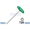 Clé mâle Torx Poignée avec un T (T20)