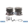 Coupe-brosse cylindrique Husqvarna T22Ls complète, T22Lcs, Supelite 4528, Ergolite 6028, diamètre 00 Mm