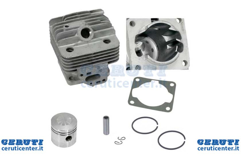 Cylindre complet decespugliatore Kasei 33 E2, 36 Mm ¯, piston Cod 360801