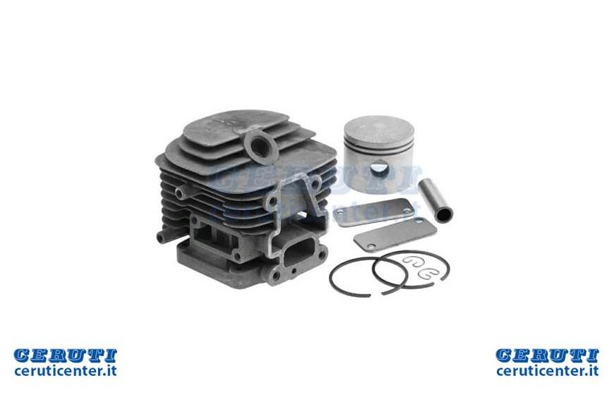 Cylindre complet débroussailleuse Kawasaki Tj45E, 42,5 diamètre du piston Cod 370350.