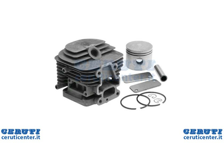Cylindre complet débroussailleuse Kawasaki Tj45E, 42,5 diamètre du piston Cod 370350.