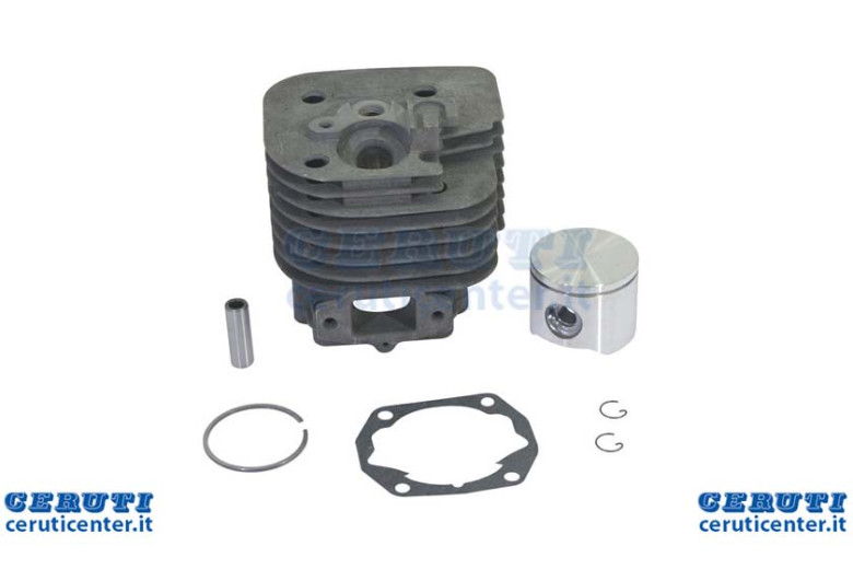 Zylinder komplett Decespugliatore Mcculloch Convertible Plus-497L, Durchmesser 44 mm, Kolben Cod 360673