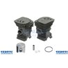 Cylindre complet Chainsaw 340 Husqvarna, 340E, diamètre 40 mm, piston Cod 362052