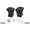 Cylindre complet scie à chaîne Husqvarna 345, 42mm de diamètre, piston Cod 362053