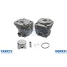 Cylindre complet scie à chaîne Husqvarna 359, diamètre 47 mm, piston Cod 362049
