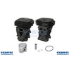 Complete Cylinder Husqvarna Chainsaw 445,445E, Jonsered Cs2245, Diameter 44 Mm