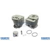 Completo Cilindro Husqvarna motosierra 51, 45 mm de diámetro, Piston Cod 362058