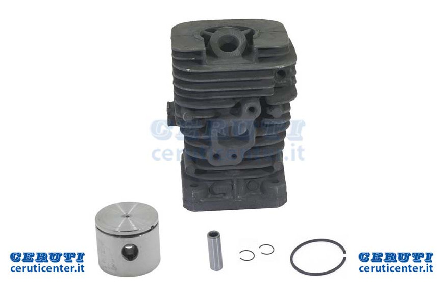 Cilindro Completo Motosega Partner 220,221,260,351,370,390,420,1950 Pou.2150,2250,2450,2550, Diametro 41.1 Mm 