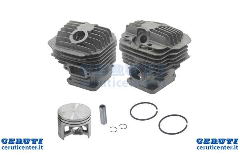 Completa del cilindro de la motosierra Stihl 044, Ms440, diámetro 50 mm, Pistón Cod 362038