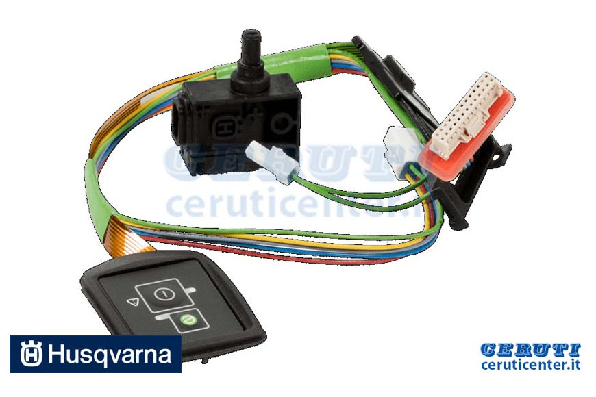El conjunto de interruptor y el cableado - Husqvarna original - 593896601