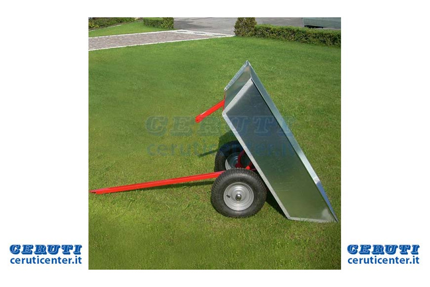 Dimensions 123x70x30 cm, 200 liter capacity, folding, galvanized