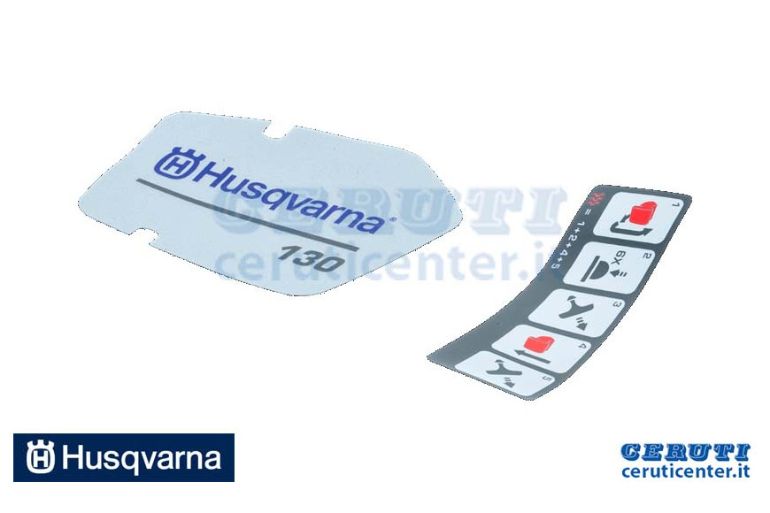 Kit Adesivi Avviamento - Originale Husqvarna - 591465501