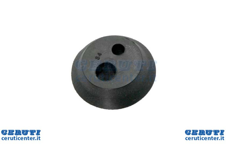 Gommino 2 Fori Varie Macchine Kasei, ¯ 21,8 Mm, Tubi Da 4,5 E 6 Mm. Ricambio Per 360263 