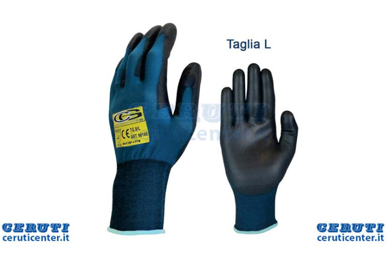Glove Polur 160 Extrafine, Nylon Keine Nähte, Teilbeschichtung Polyurethan, Größe 8 / L