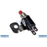 Switch (Avec Contact Bouton rouge) Normalement fermé, attaque et un support Nut