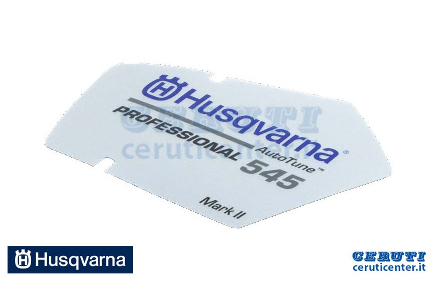 Etichetta Avv.To 545 Mark Ii - Originale Husqvarna - 590613403