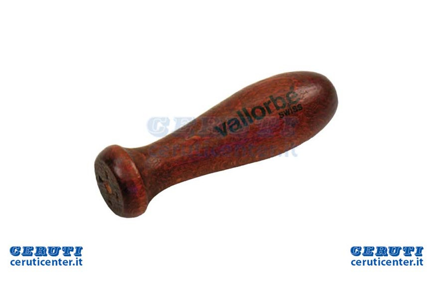 Wooden Handle For Tondini Vallorbelung. 100 Mm, diameter from 5/32 "to 5/16"