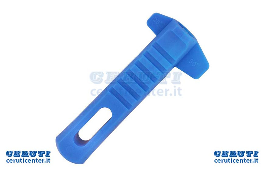 Plastic Handle For Rod, With Angle Sharpening
