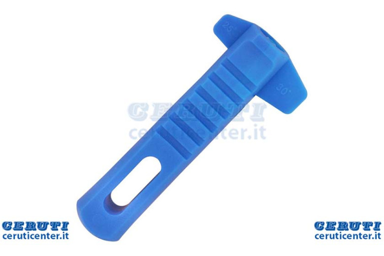 Plastic Handle For Rod, With Angle Sharpening