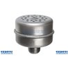 Muffler With Thread 1/2 "From 3 to 4 Hp Old Types, Ø 80 Mm
