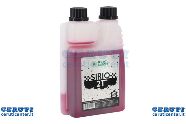 Olio Sirio Additivato 2 T - 0,5 Litri 