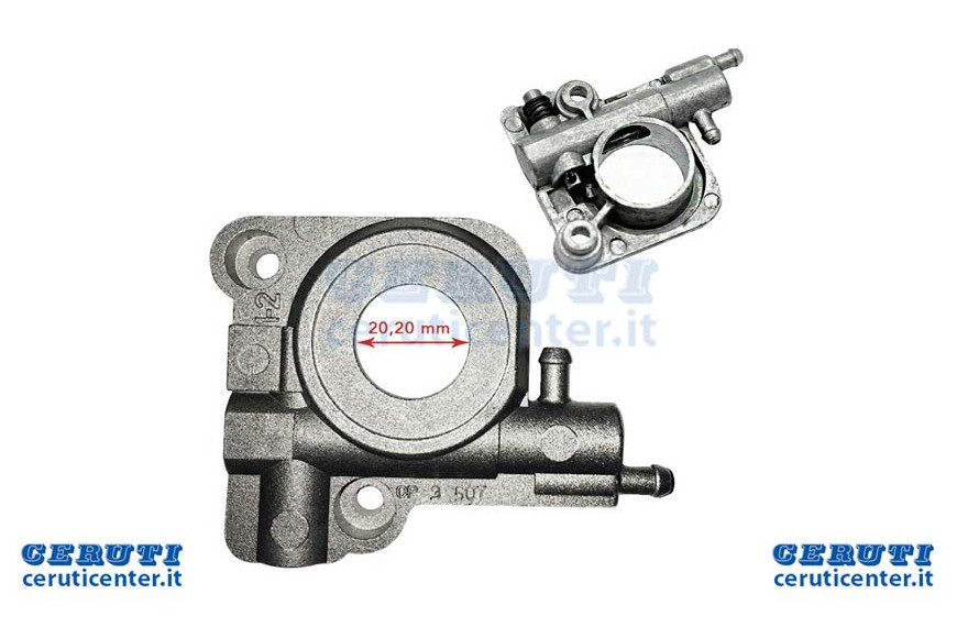 Pompe à huile Echo Cs2600, 2700, 320, 350, SG35, SG36. Vis S / 656 510 Fin