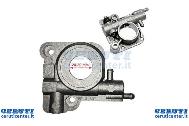 Pompe à huile Echo Cs2600, 2700, 320, 350, SG35, SG36. Vis S / 656 510 Fin