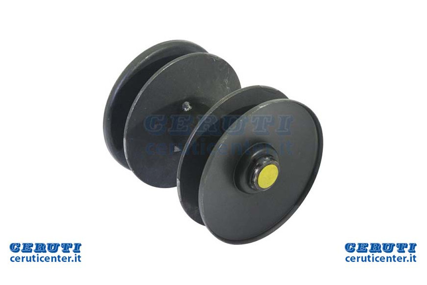 Polea variable. Diámetro exterior 129 mm, mm 140 Altura total