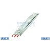 folding ramps. Total length: 226 cm. closed length: 117 cm. Width: 30.5 cm.