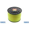Roll 10 Kg Wire Yellow Fluoquadro diameter 4 Mmlunghezza 550 Meters