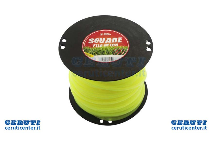 Roll 2 kg Wire Yellow Fluoquadro diameter 2.4 Mmlunghezza 340 Meters