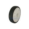 Roue en plastique, plein de Cuscinettiusa Pin 420002