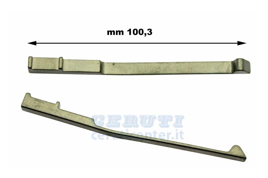 Set Da 2 Pezzi Chiavetta Selettore Marce, Serie Mst 204, 205 E 206, Lunghezza 102 Mm 