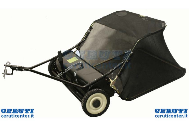 Brushing from 97 cm to towing, with wheels 10 ", capacity 390 liters