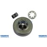 Campana de embrague 7D C / C 3/8
