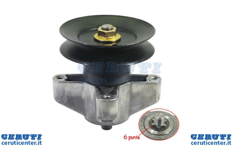Porte-lame Cpl soutien, Stella A 6 Conseils, Hauteur totale 143 mm, Ø 140 mm Poulie
