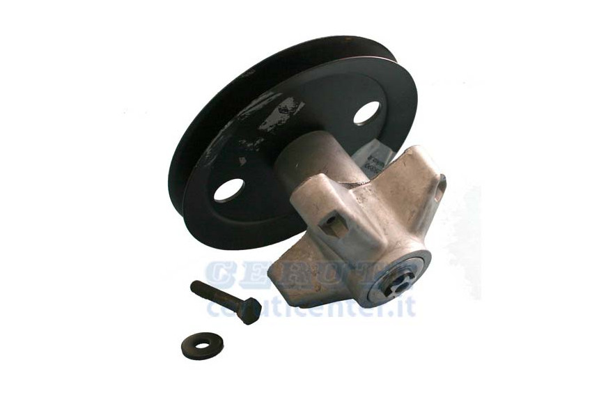 Support complet à la tondeuse 30 « Blade avec trou Une étoile, hauteur totale de 155 mm, 200 Mm Diamètre poulie