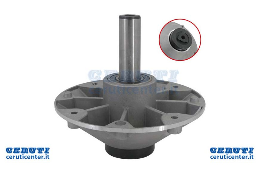 Supporto lama trattorino Stiga Park. Altezza totale 166 mm