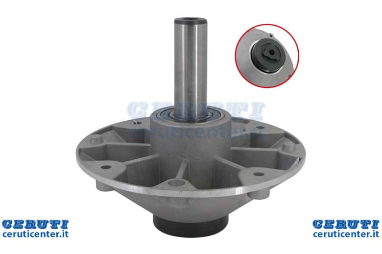 Supporto lama trattorino Stiga Park. Altezza totale 166 mm
