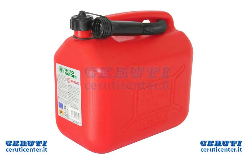 Tambour 10 Lt, en polyéthylène haute densité avec Rinforzatoalta tilter