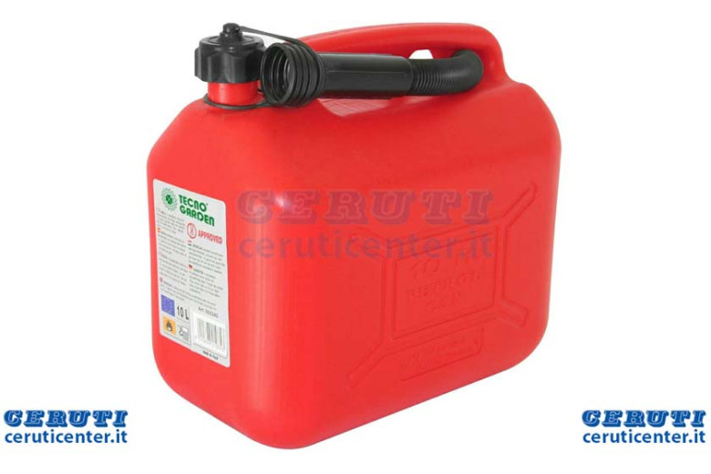 Drum 10 Lt, In Rinforzatoalta Density Polyethylene With tilter