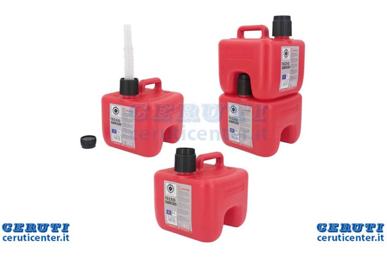 Lt 3 Canister, en polyéthylène haute densité avec Rinforzatoalta tilter