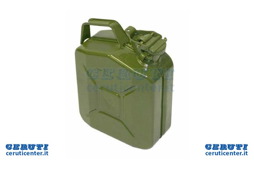 Tanque de 5 l, En Metalloper de combustible, un aprobado.