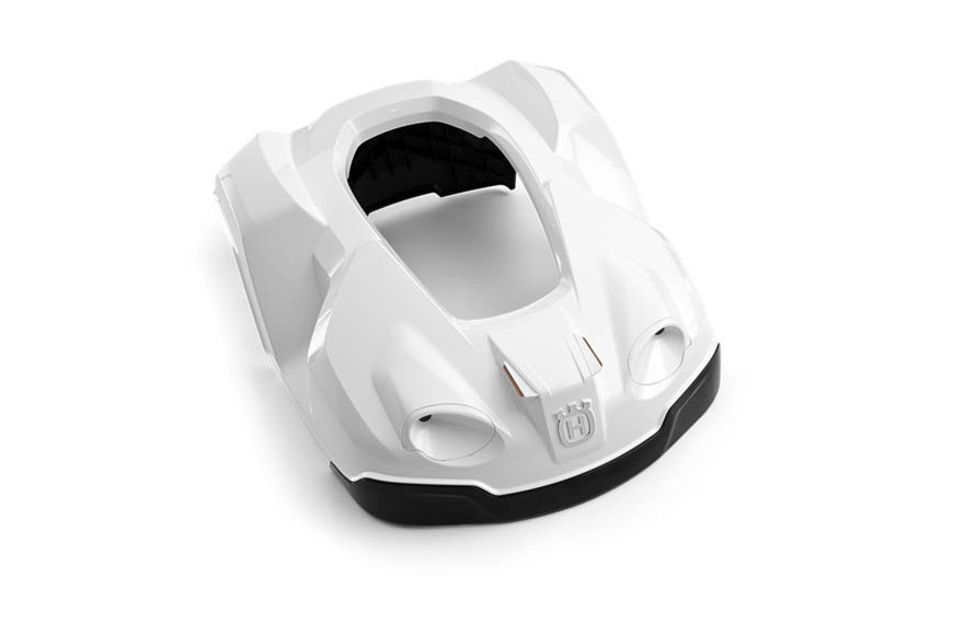 Corpo macchina originale Automower® - Originale Husqvarna - 580965701 - Kit corpo macchina White polar - 330X