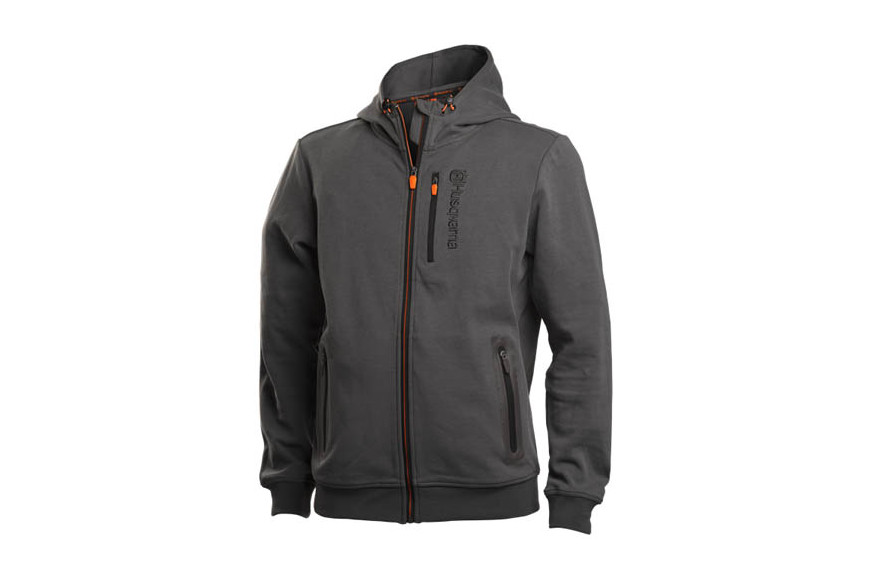 Unisexe Xplorer à capuchon gris minuit - Original Husqvarna - 593.251.958 - Taille XL
