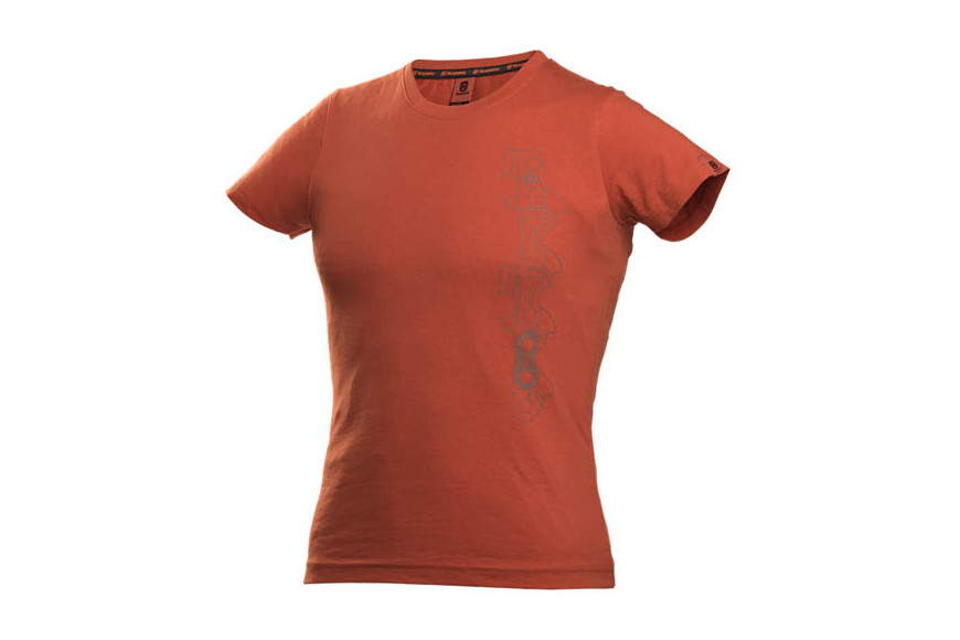 T-shirt with printed Xplorer X-Cut Women's Chain - Original Husqvarna - 593252654 - Size L