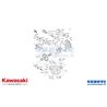 Bolt-Flanged - 6X8 - Originale Kawasaki - 130aa0608