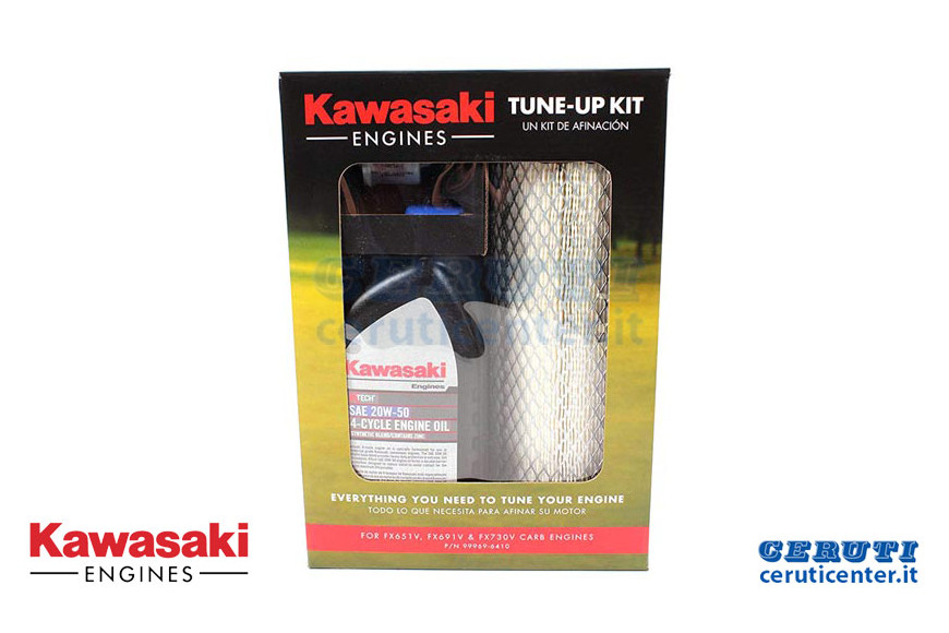 Engine Tune Up Kit FX651V 730V 20W50 - Originale Kawasaki - 99969-6410