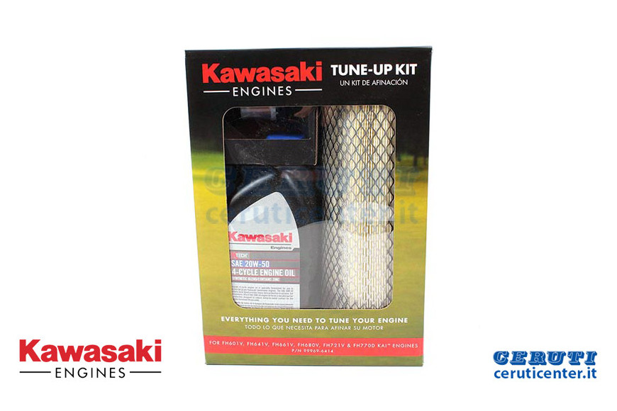 Engine Tune Up Kit FH601V 770D 20W50 - Originale Kawasaki - 99969-6414