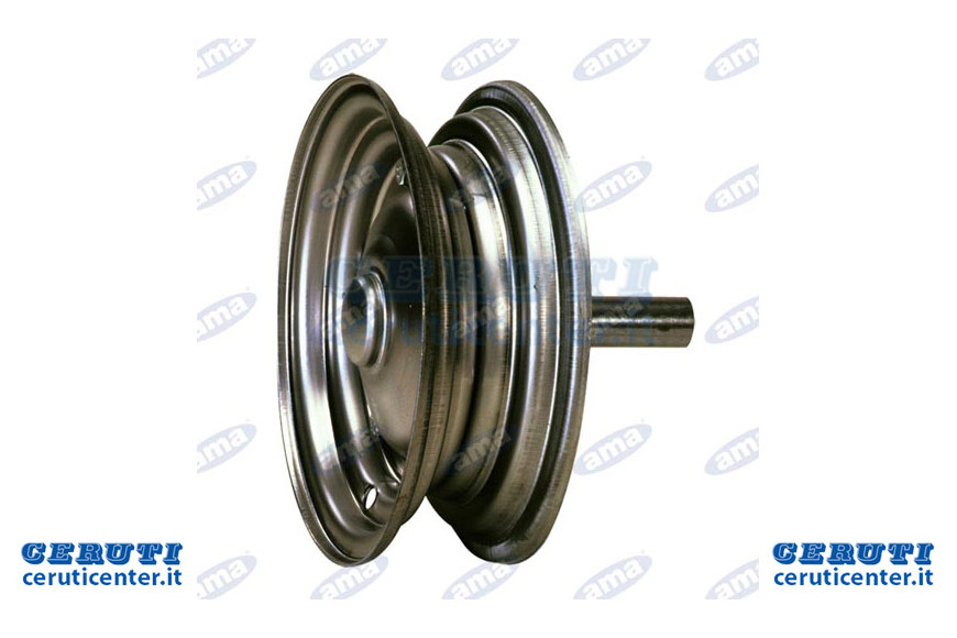 Scheibenrad Komplett mit vorstehendem Axle